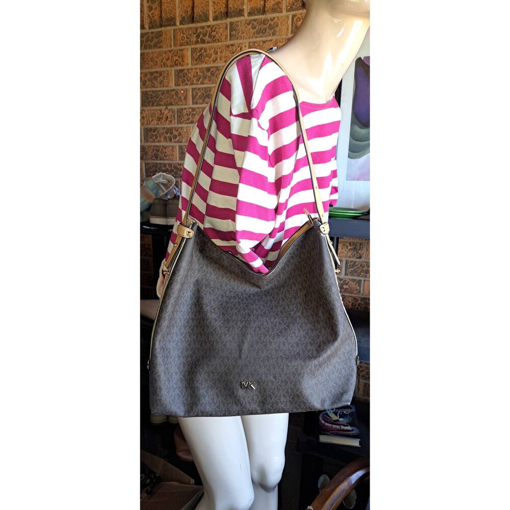 Michael Kors Large Shoulder Bag MK Logo Purse